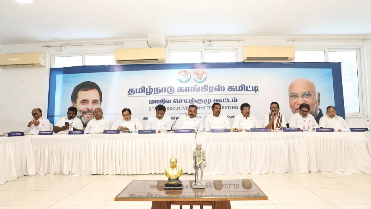 TN Congress backs TVK govt, vows fight against Mekedatu dam and corruption
