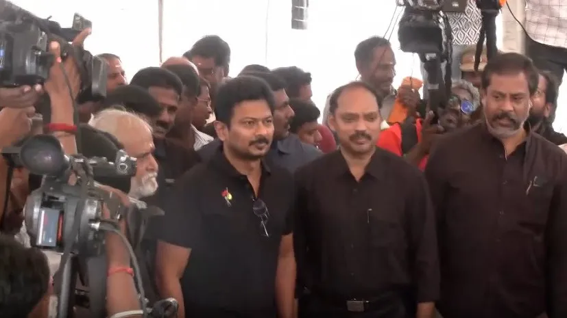 DMK MLAs' black shirt protest during TN agriculture budget presentation