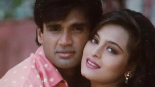 Suniel Shetty gets a special birthday wish from 'Gopi Kishan' co-star Shilpa Shirodkar