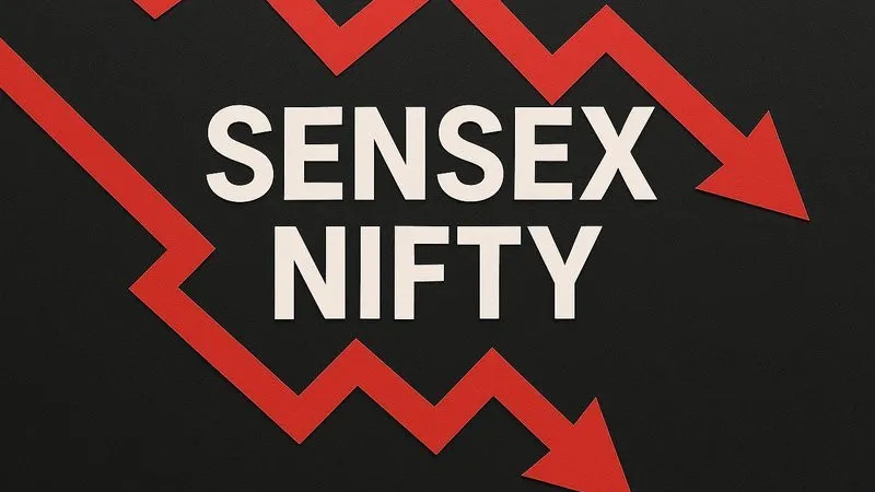 Sensex, Nifty fall amid global uncertainty