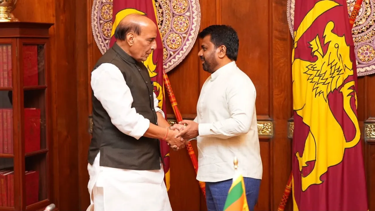 Rajnath Singh, Sri Lankan Prez Dissanayake reaffirm commitment to working together for regional security