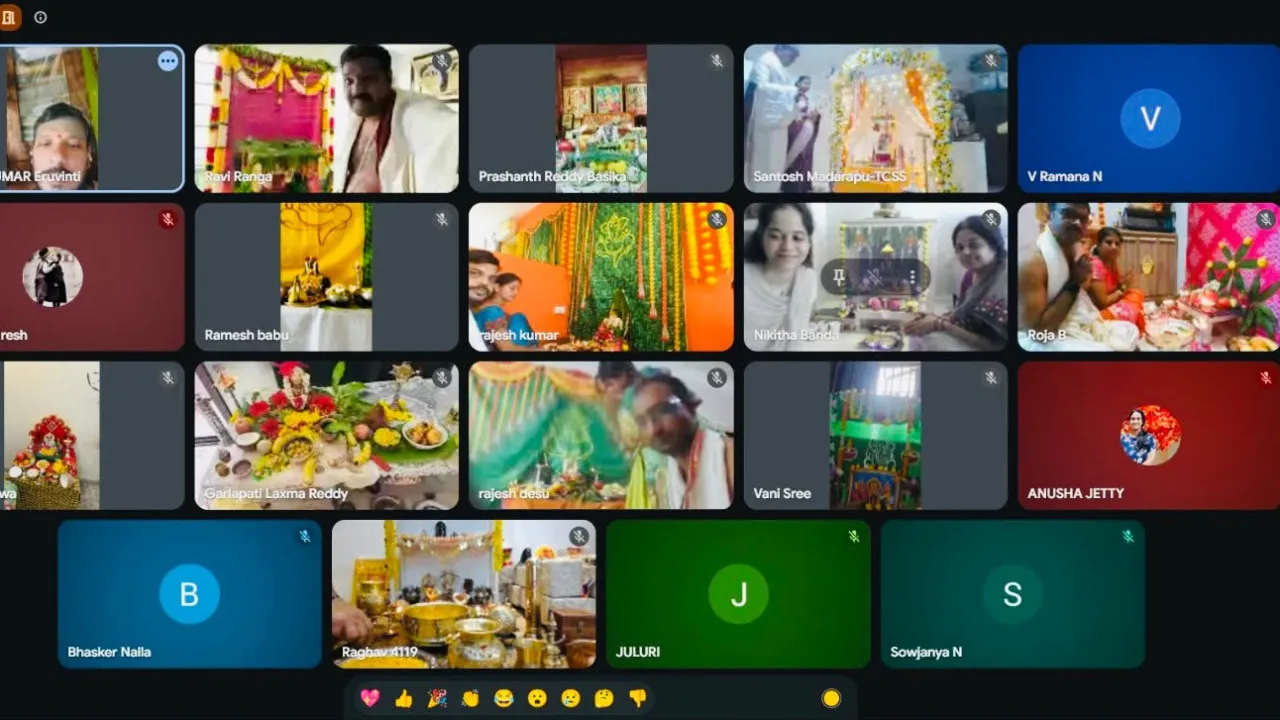 తెలంగాణ కల్చరల్ సొసైటీ  (సింగపూర్) ఆధ్వర్యంలో ఘనంగా శ్రీ వరసిద్ధి వినాయక చవితి పూజ