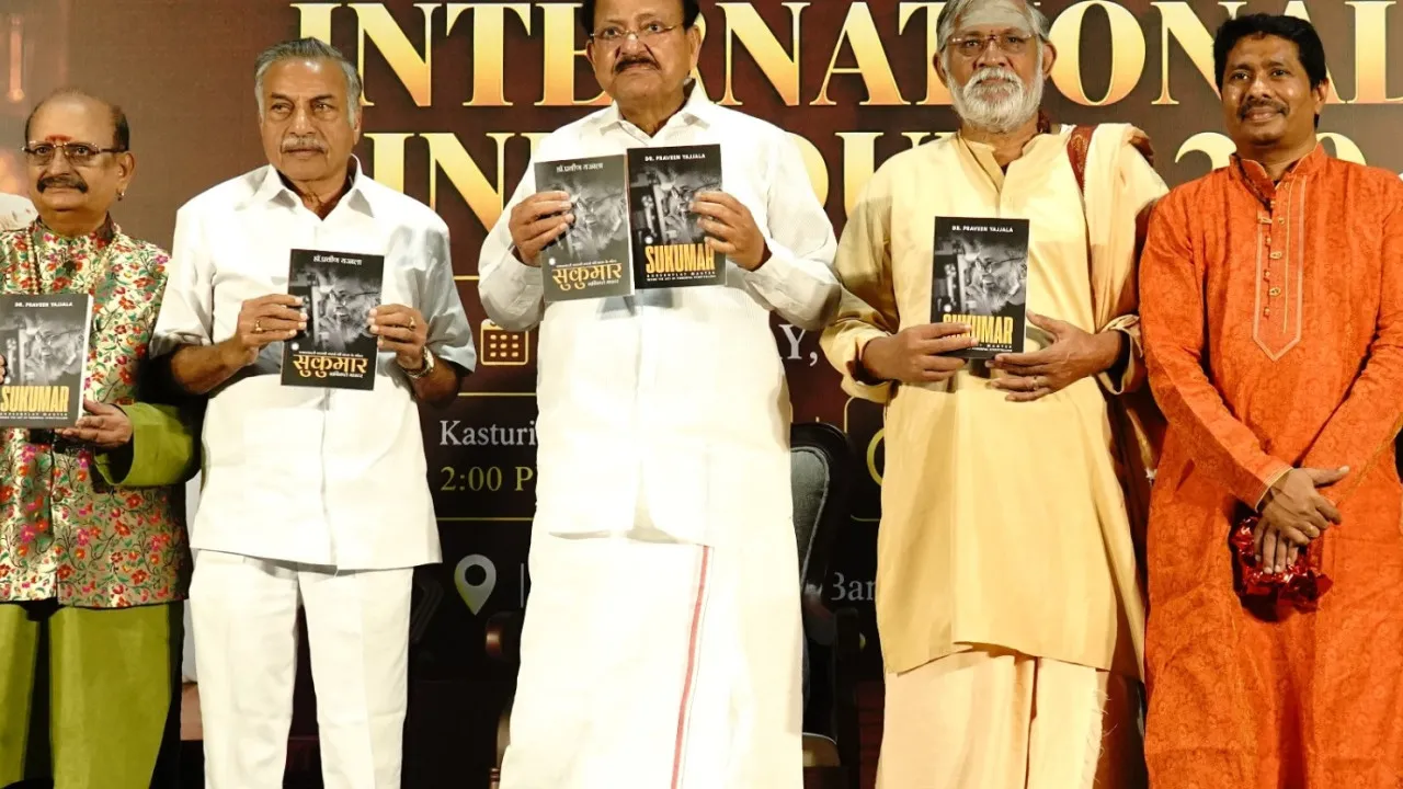 Former Vice President Venkaiah Naidu Graces ‘International Ink Bound 2.0’ as Chief Guest