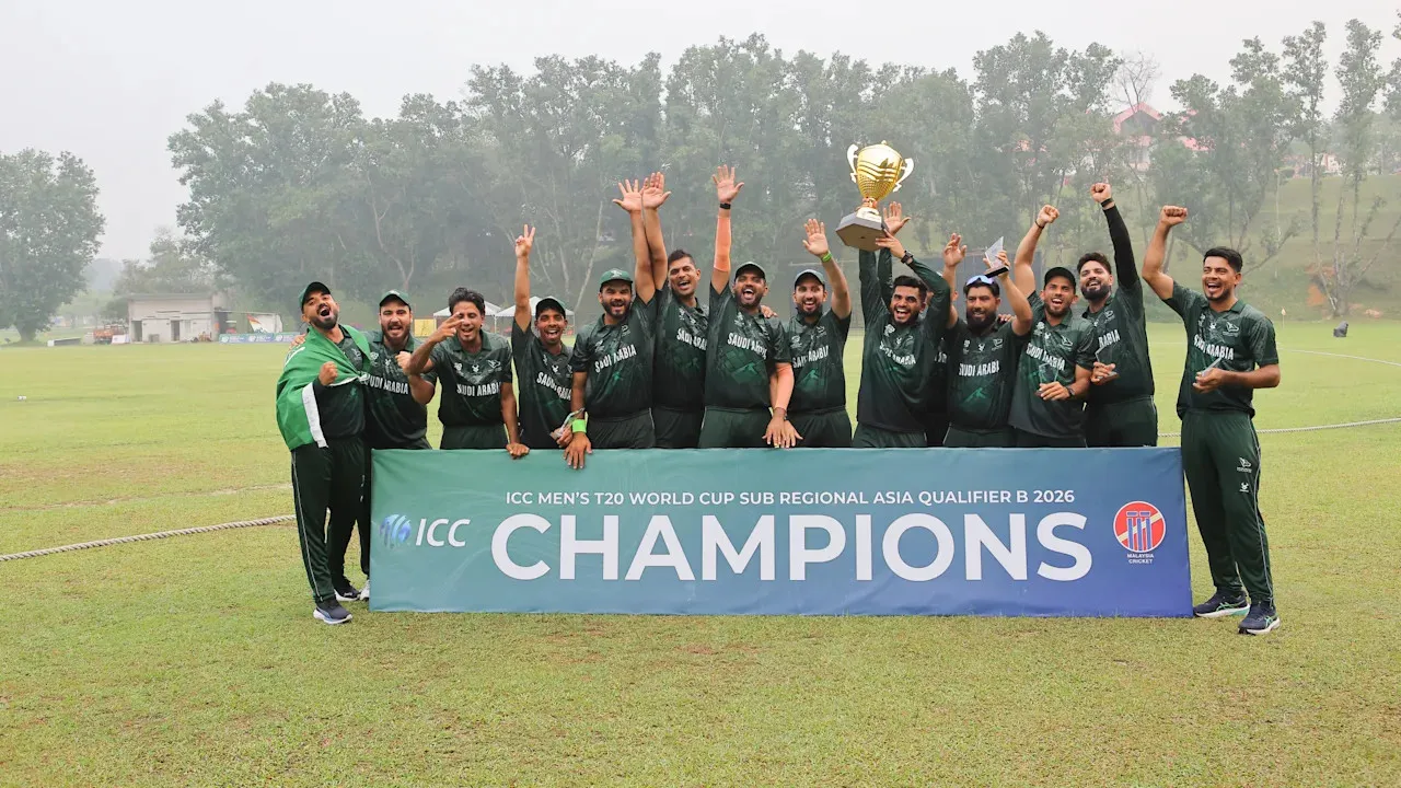 Men's T20 WC 2028: Kuwait, Saudi Arabia crowned champs in Asia Sub-regional qualifiers