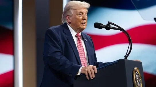 Trump defends Russia sanctions waiver