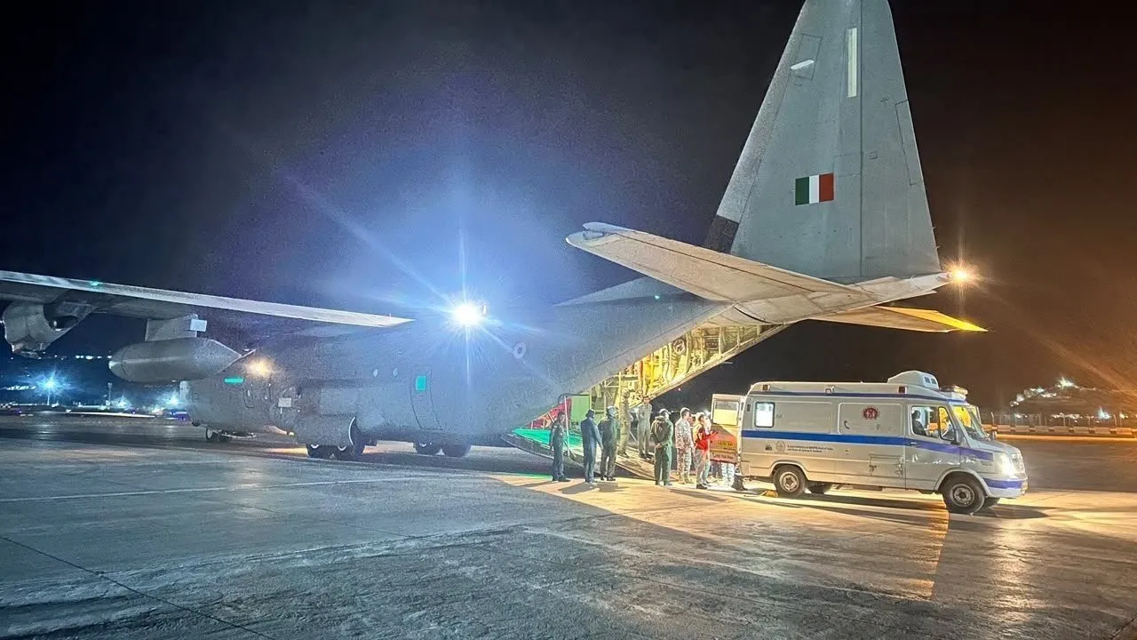 IAF airlifts Leh patient for emergency medical care in Delhi