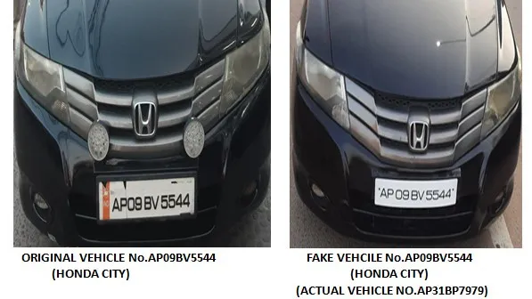 Hyderabad Police seize 100 vehicles with fake number plates