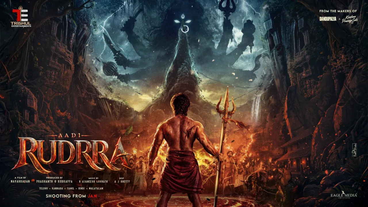 Aadi Saikumar to lead the pan-India divine thriller AADI RUDRRA