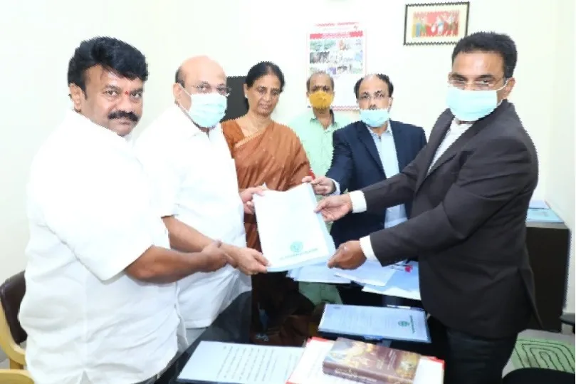 TRS Rajya Sabha candidates files nomination