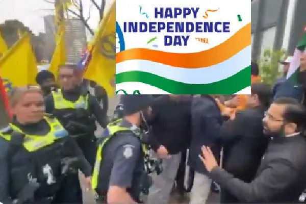 Melbourne Indian Independence Day celebrations disrupted by Khalistan supporters