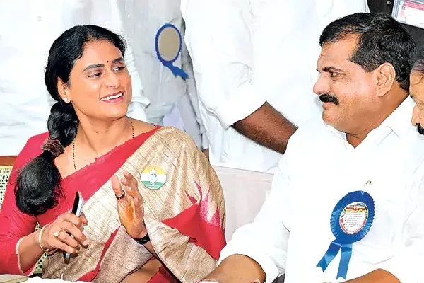 YS Sharmila and Botsa Satyanarayana meet cordially
