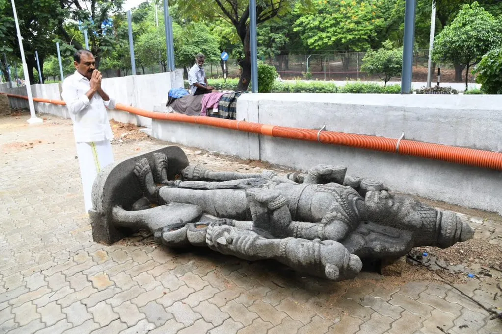 Fact Check Alipiri Idol is Shani Not Vishnu Clarifies AP Government after Bhumanas Claims