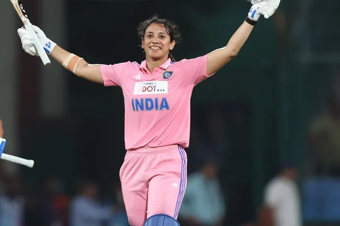Smriti Mandhana Tops ICC Rankings