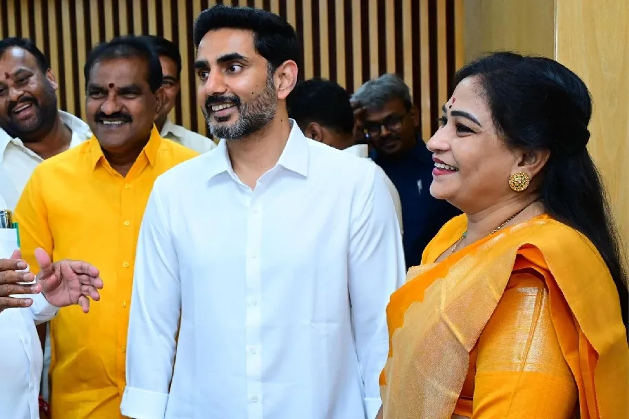 Nara Lokesh Thanks Home Minister Anitha for Constable Recruitment