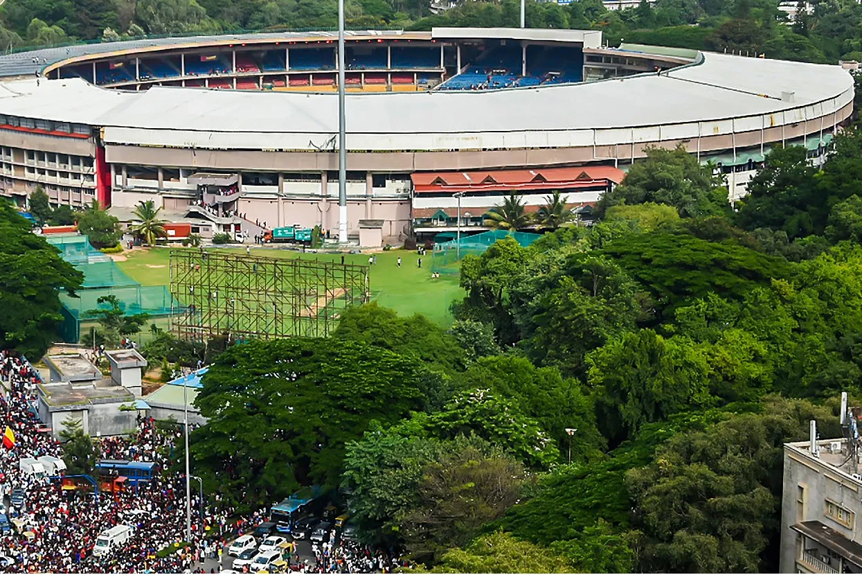 Chinnaswamy Stadium match cancelled after security concerns raised