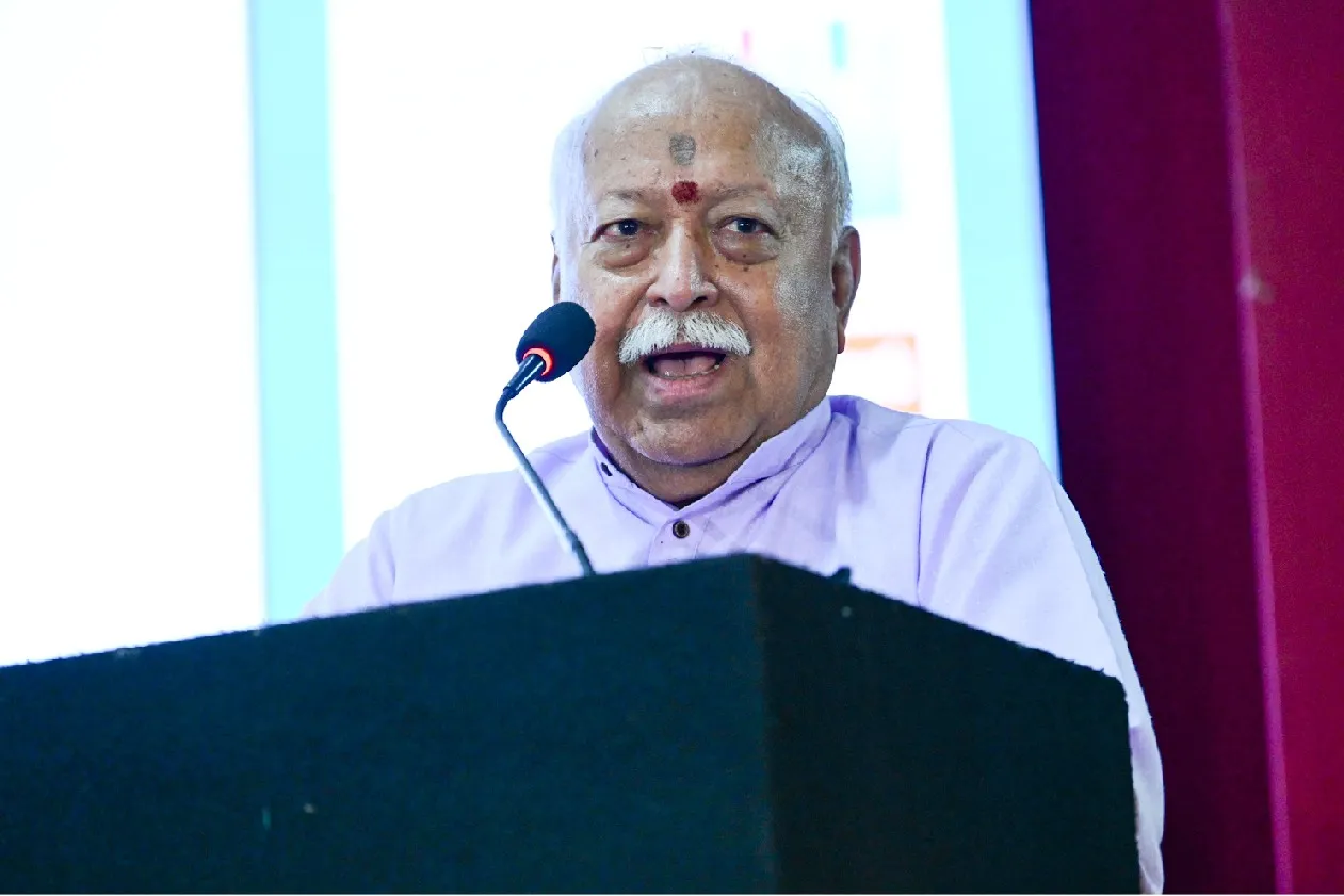 Mohan Bhagwat Says India Can Stop Current War