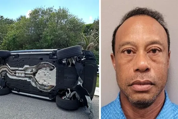 Tiger Woods Arrested for DUI After Car Accident in Florida