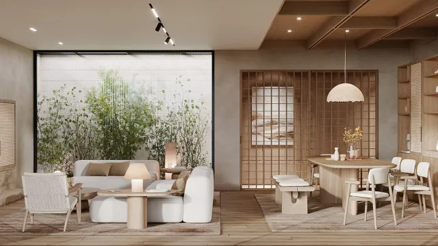 Japandi House Hyderabad stunning minimalist home and its unique features