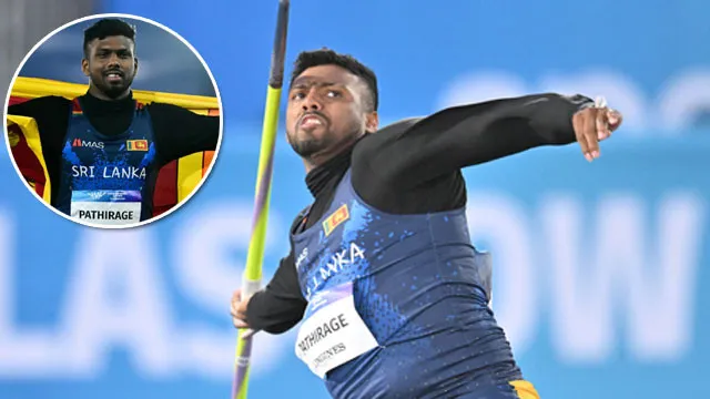 Once a fast bowler now a javelin champion Pathirage who defeated Neeraj