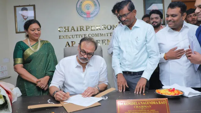 Nagababu congratulated by Chiranjeevi on new role as AP Green Executive Committee Chairman