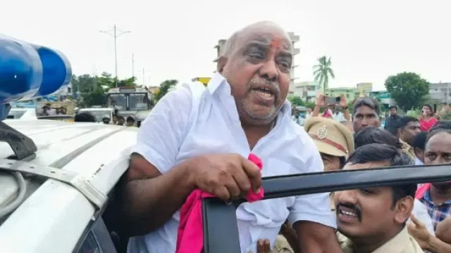 Jogu Ramanna Arrest Tension in Adilabad