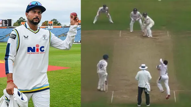 Kuldeep Yadav shines in County Cricket with 10 wickets sending a strong message to Gautam Gambhir