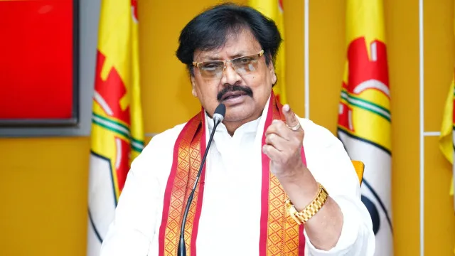 Vijayasai Reddy should become an approver against Jagan if he is sincere says Varla Ramaiah