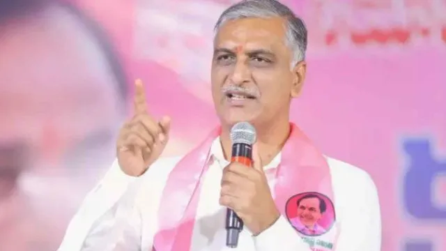 Harish Rao slams Revanth Reddy over Chandrababu Naidu plan to shift Telangana water
